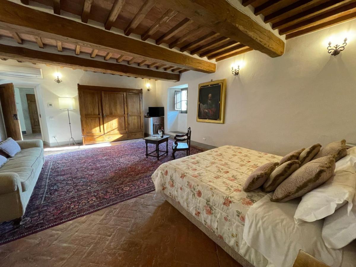 Castello Di Meleto Guest House Gaiole in Chianti Exterior foto